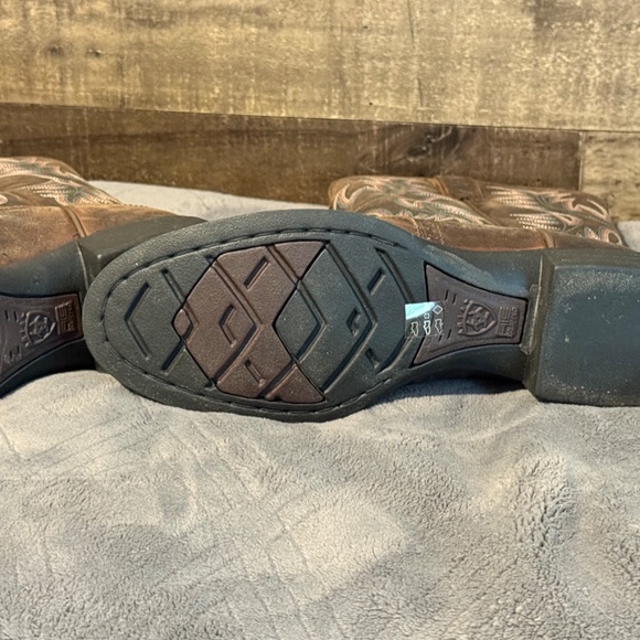 ARIAT WOMENS HERITAGE STOCKMAN BOOTS - Picture 4 of 4